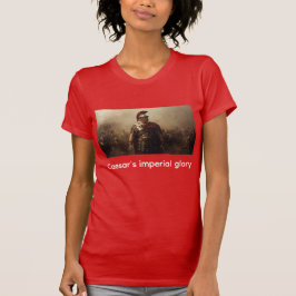 Caesars kejserliga ära röd t shirt
