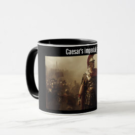 Caesars kejserliga ära svart mugg