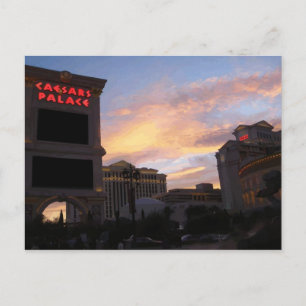 Caesars Palace Dual Image-vykort Vykort