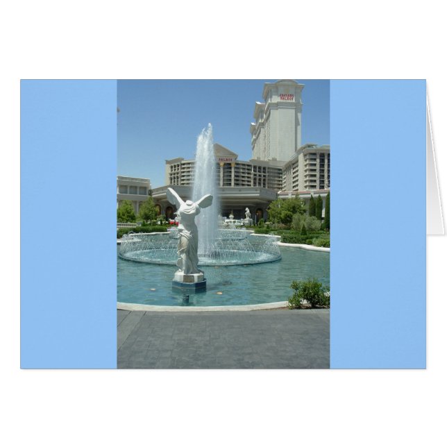 Caesars Palace Las Vegas Hälsningskort (Framsidan Horizontal)