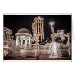 Caesars Palace Las Vegas Nevada Hotel City Hälsningskort