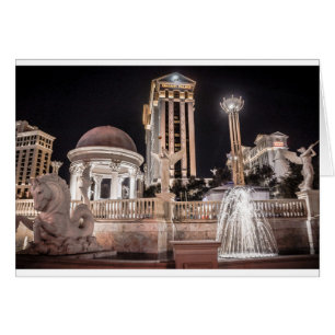 Caesars Palace Las Vegas Nevada Hotel City Hälsningskort