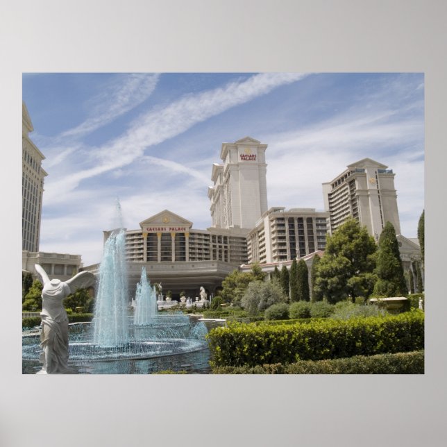 Caesars Palace Las Vegas Photo Poster Skriv ut (Framsidan)