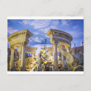 Caesars Palace Las Vegas Statue Hotel Casino Vykort