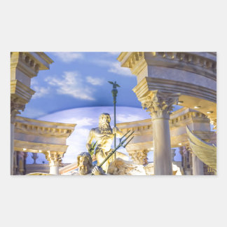 Caesars Palace Las Vegas Staty Hotell Kasino Rektangulärt Klistermärke