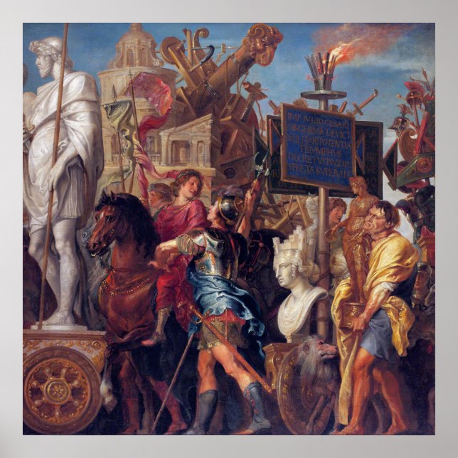 Caesars triumf poster (Framsidan)