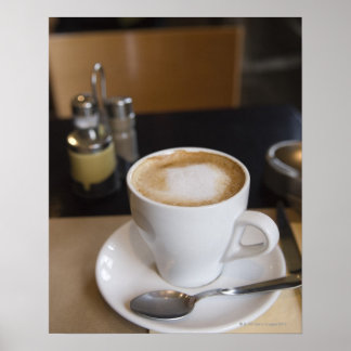 CafÃfMobile© Cream Poster
