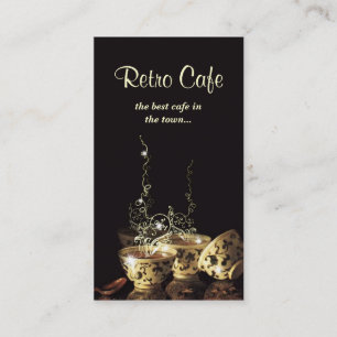 cafe-affärskort visitkort
