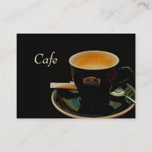 Cafe-Affärskort Visitkort