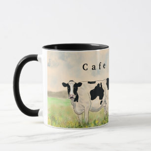 Cafe Au Lait Cow Mugg