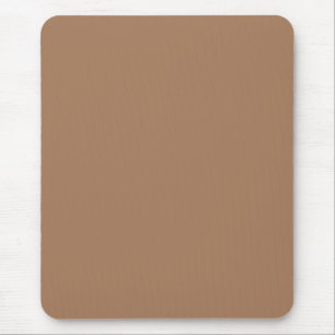 Café au lait (enhetlig färg) musmatta