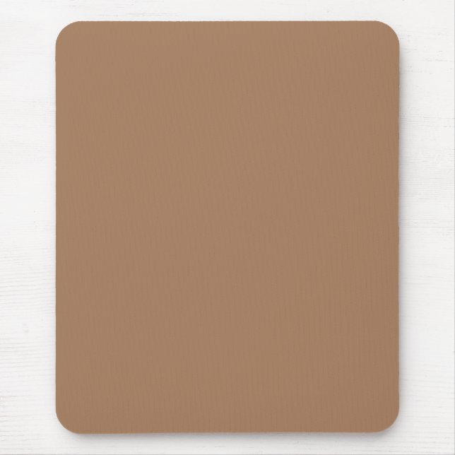 Café au lait (enhetlig färg)  musmatta (Framsidan)