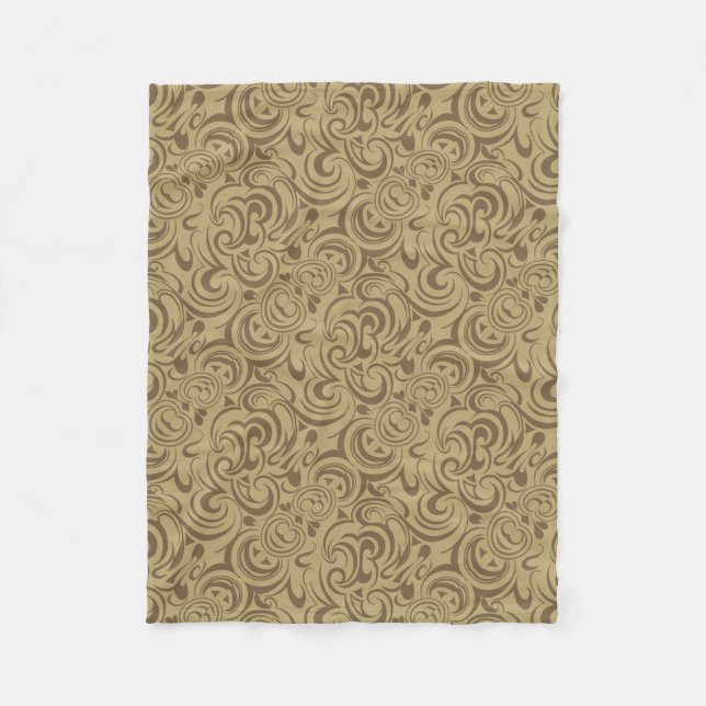 Café Au Lait Fleecefilt (Framsidan)