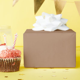 Café au Lait Glossy Wrapping Papper Presentpapper
