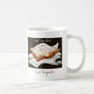 Cafe au Lait och Beignets Kaffemugg