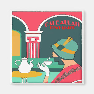 Cafe Aulait, Fransk Quarter Magnet