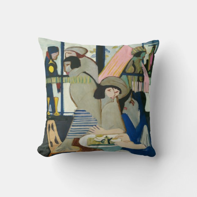 Cafe av Ernst Ludwig Kirchner Kudde (Framsida)