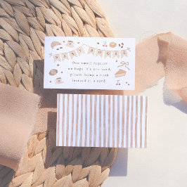 Cafe Bebe Baby Books Baby Shower Tilläggskort