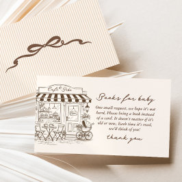 Cafe Bebe Books for baby gender neutral Coffee Tilläggskort