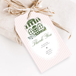 Cafe Bebe Kaffe Baby Shower Favor Märken Presentetikett