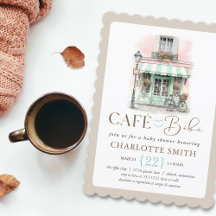 Café Bébé Paris Thorn Baby Shower