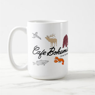 Cafe Bohemia Game Restaurant, Chicago Kaffemugg