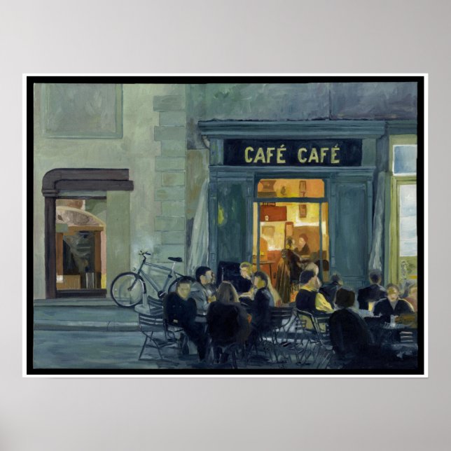 Cafe Cafe Poster (Framsidan)