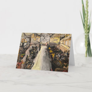 Cafe Campana vid Muse D'Orsay Helgkort