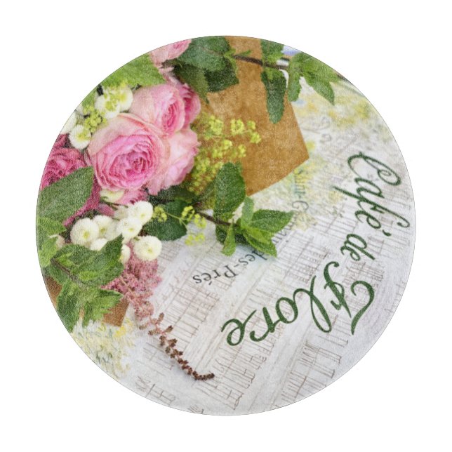 Cafe Cefe-styrelsen i Paris (Framsidan)