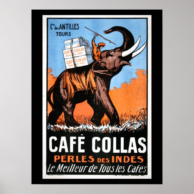 Cafe' Collas Coffee Poster (Framsidan)