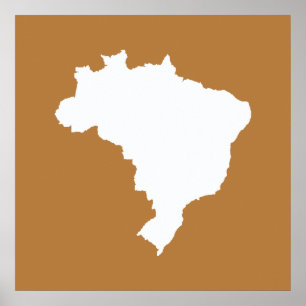 Café Com Leite Festive Brazat Emporio Moffa Poster