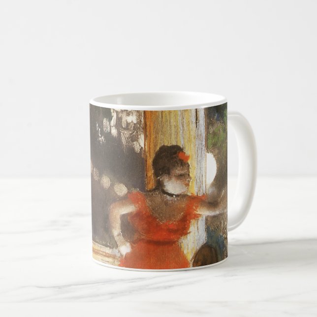 Cafe Concert på Les Ambassadeurs av Edgar Degas Kaffemugg (Framsida höger)