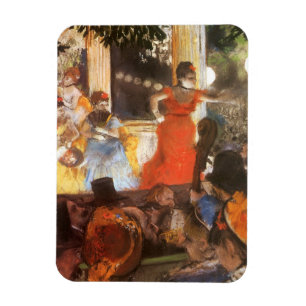 Cafe Concert på Les Ambassadeurs av Edgar Degas Magnet