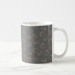Café Croissants Kaffemugg