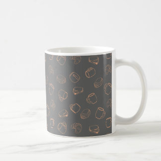 Café Croissants Kaffemugg