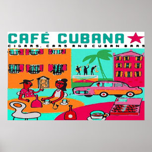 cafe cubana poster