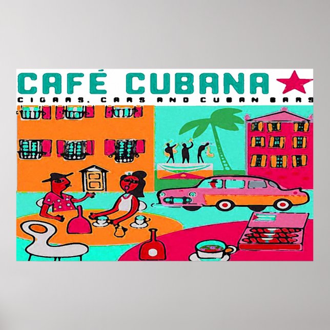cafe cubana poster (Framsidan)