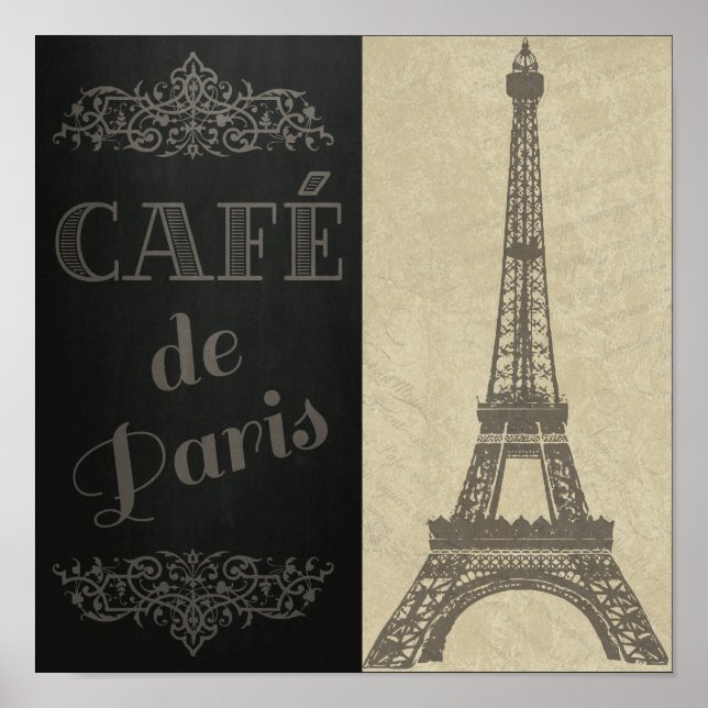 Cafe de Paris Poster (Framsidan)