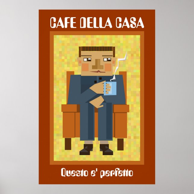 Cafe della casa poster (Framsidan)