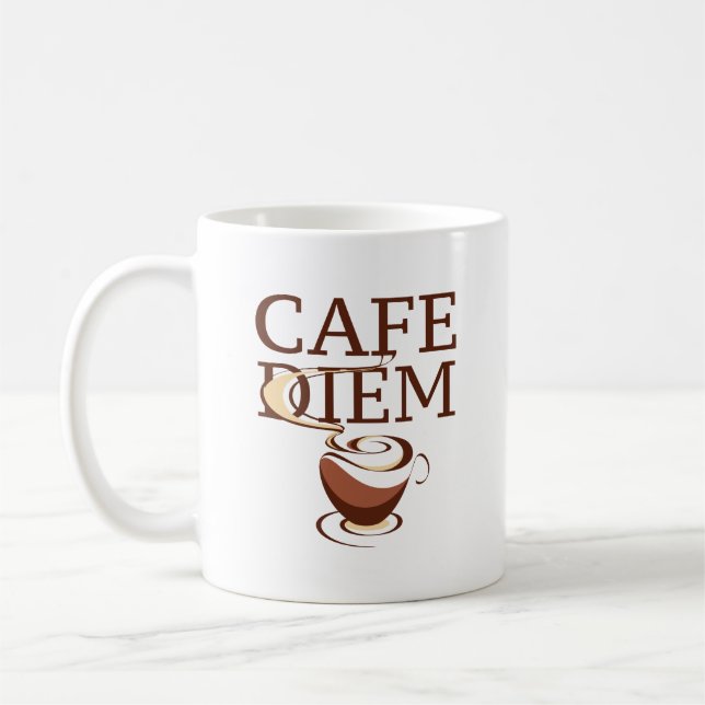 Cafe Diem Kaffe Mugg (Vänster)