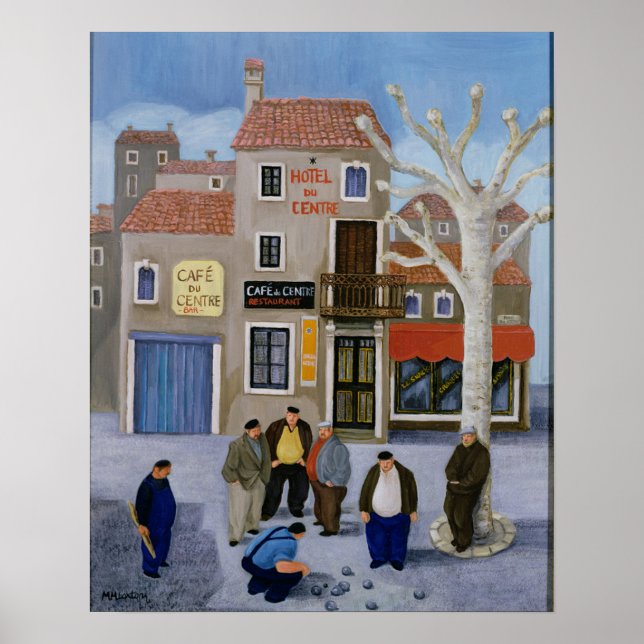 Cafe du Centre Poster (Framsidan)