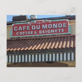 Cafe Du Monde Beignet vykort