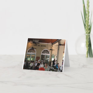 Cafe du Monde oavkortad gunga Kort