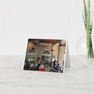 Cafe du Monde oavkortad gunga Kort