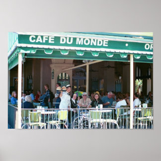 Cafe Du Monde Roligt Poster