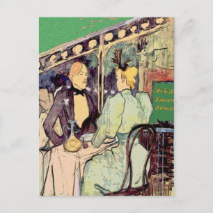 Cafe Du Monde Vintage Stil Vykort