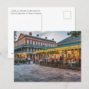 Café du Monde-vykort Vykort