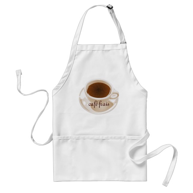 Café frais förkläde (Framsidan)