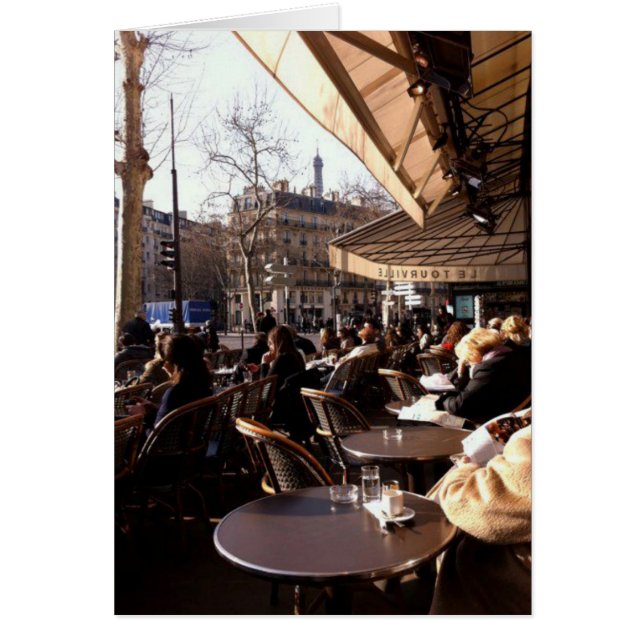 Cafe Hälsningskort (Framsidan)