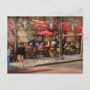 Cafe - Hoboken, NJ - Cafe Trinity Vykort